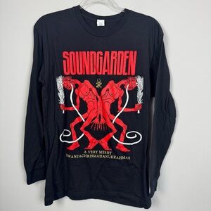 SOUNDGARDEN | Rare Long Sleeve Kwanzachrismahanukkahmas Shirt Men’s Size Medium